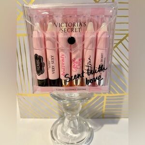 ✨Victoria’s Secret “Scent With Love” Solid Fragrance Crayon Set Rare✨NIB 6 Piece
